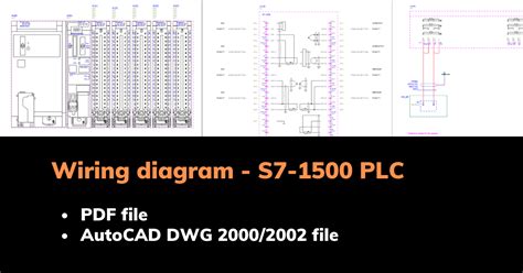 Download wiring diagram - Siemens S7-1500 PLC