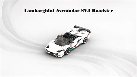 LEGO MOC Speed Champions Lamborghini Aventador SVJ Roadster by ...