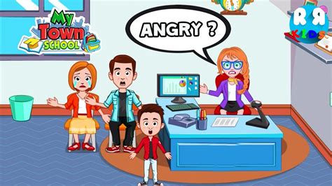 My Town : School - The Angry principal calls the parents? - YouTube