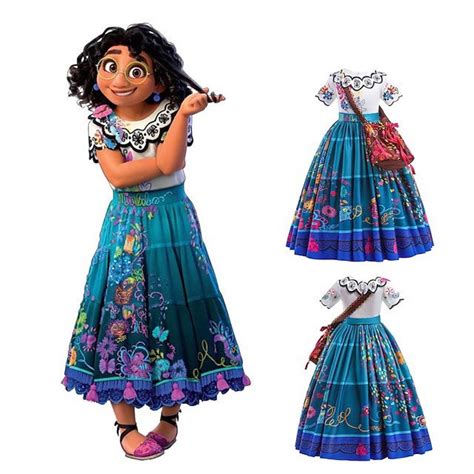 Disney Encanto Mirabel Dress Costume for Girls Ages 3 and Up - Etsy