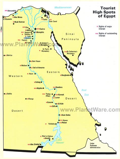 Map Of Luxor Egypt - Cities And Towns Map