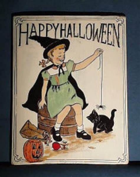 Happy Halloween Retro Sign on Vintage Wood - Etsy