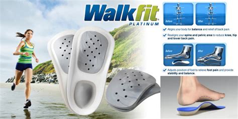 WalkFit Platinum Orthotic Inserts: The Safest Means of Relieving Pain