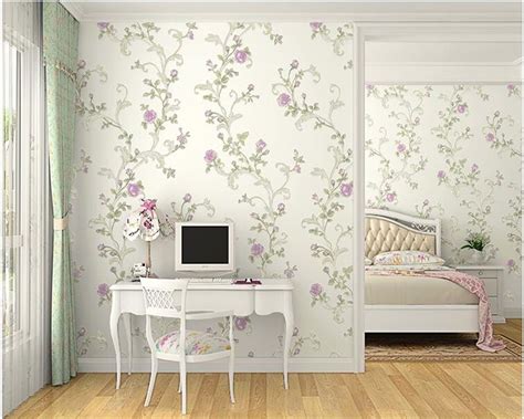 Korean Pattern Floral Design Wallpaper - Walling Shop | Room wallpaper ...