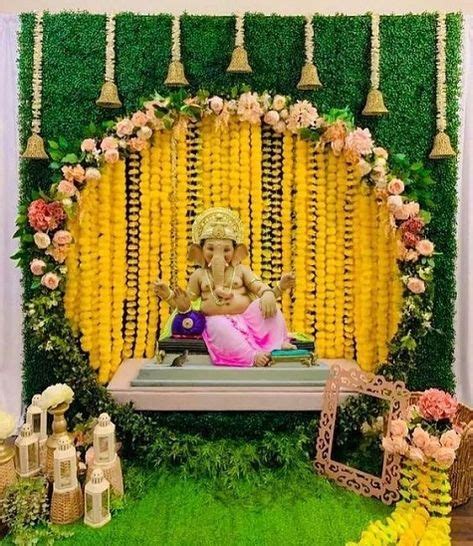 Share more than 157 decoration ideas for ganpati utsav - seven.edu.vn