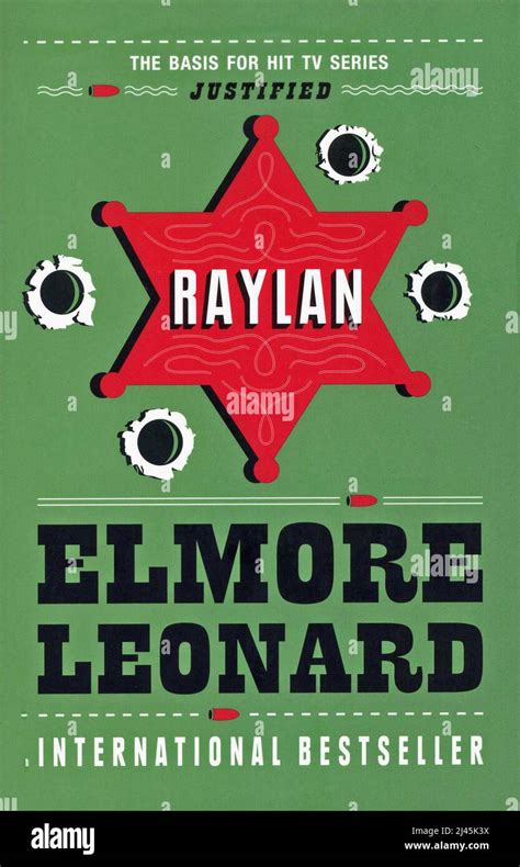 Book cover "Raylan" by Elmore Leonard Stock Photo - Alamy