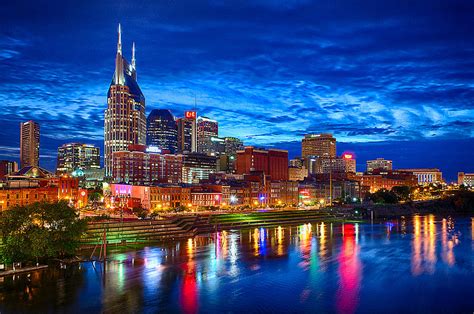 Nashville Skyline Photograph by Dan Holland