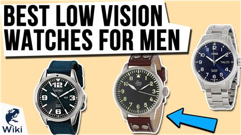 Top 10 Low Vision Watches For Men of 2020 | Video Review