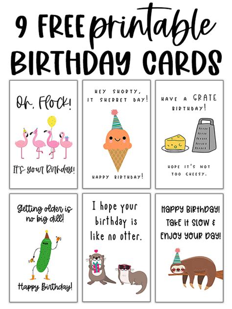 Total 89+ imagem happy birthday cards to print - br.thptnganamst.edu.vn