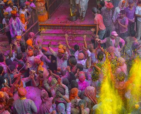 Holi In Vrindavan: Here's The Complete Schedule Of The Brij Ki Holi For ...