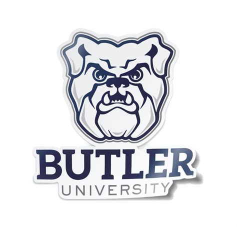 Butler University Logo Vinyl Car Decal Sticker – Nudge Printing