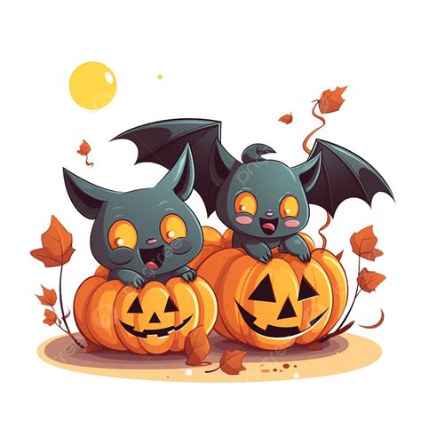 Halloween Vampire Bat, Halloween, Bat, Pumpkin PNG Transparent Clipart ...