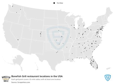 Number of Bonefish Grill locations in the USA in 2024 | ScrapeHero