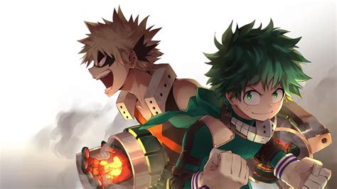 Katsuki And Izuku Boku No Hero Academia Live Wallpaper - WallpaperWaifu