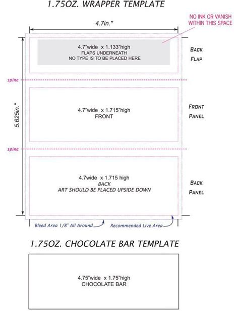 Diy Candy Wrapper Template Free - FREE PRINTABLE TEMPLATES