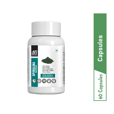 Spirulina Capsules 60 Caps