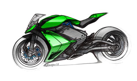 Sportbike Drawing at GetDrawings | Free download