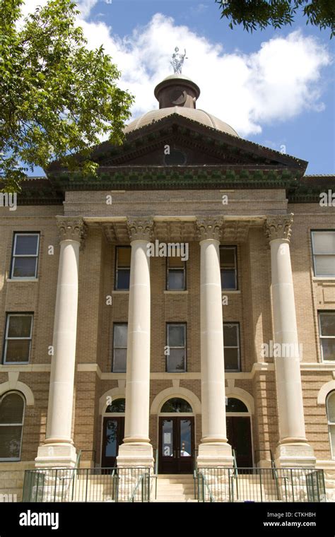 Hays County Courthouse in San Marcos, Texas Stock Photo - Alamy