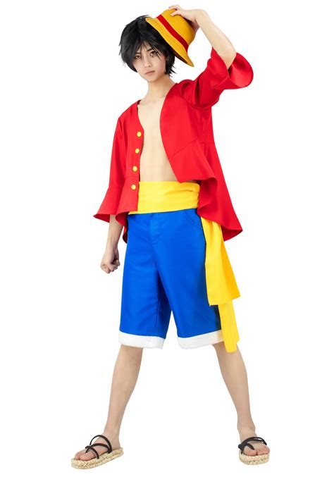 One Piece Monkey D. Luffy After 2 Years Cosplay Costume-dazcos.com