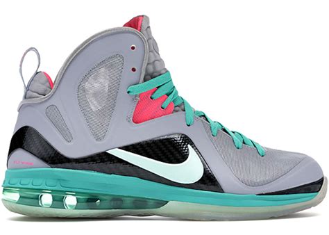 Nike LeBron 9 PS Elite South Beach 男士 - 516958-001 - TW