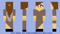 Warrior Girl Attempt Minecraft Skin