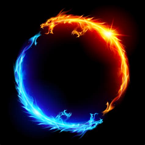 🔥 Download Blue And Red Fire Dragons Stephen Josephs by ...