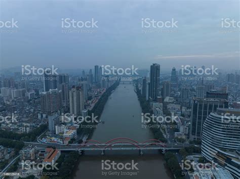 Aerial Photo Of Panoramic Skyline Guangzhou China Stock Photo ...