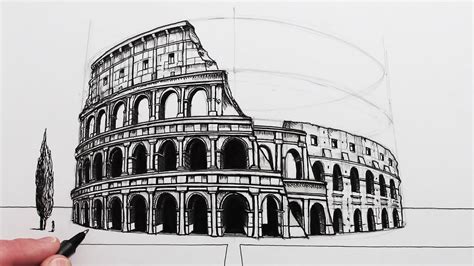 Best How To Draw The Colosseum of the decade Check it out now | drawboy2