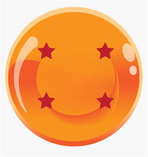 Dragon Ball Four Dailyremix Star Dragonball Transparent - Four Star ...