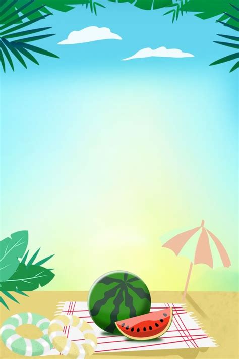 Fresh Summer Beach Background | Fondos veraniegos, Fondo de pantalla ...