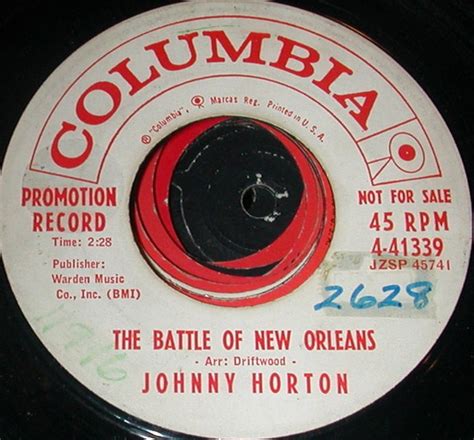 Johnny Horton - The Battle Of New Orleans (1959, Vinyl) | Discogs