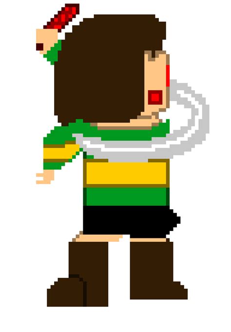 chara knife swing | Pixel Art Maker