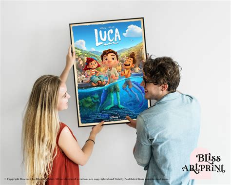 Luca Movie Poster Luca Poster Luca Art Print Luca Cartoon | Etsy