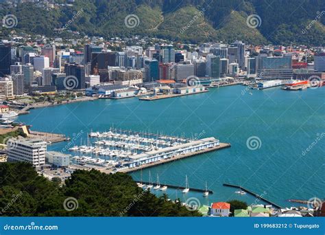 Wellington Harbour, New Zealand Stock Photo - Image of city, wellington ...