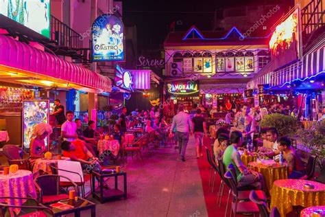 Walking Street in Pattaya at night – Stock Editorial Photo © mazzzur ...