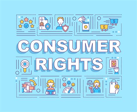 Consumer rights word concepts banner 2254705 Vector Art at Vecteezy