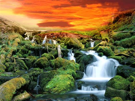 Moving Waterfall Wallpaper | Video Description: Full download at http ...