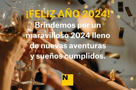 Feliz Año Nuevo 2024: Las Mejores Felicitaciones con Foto y Frases bonitas