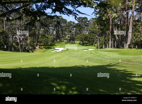 The green golf course Stock Photo - Alamy