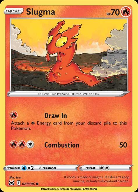 Slugma (swsh11-21) - Pokémon Card Database - PokemonCard