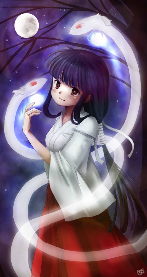 Inuyasha_character: Kikyo - Kikyou Fan Art (29707775) - Fanpop