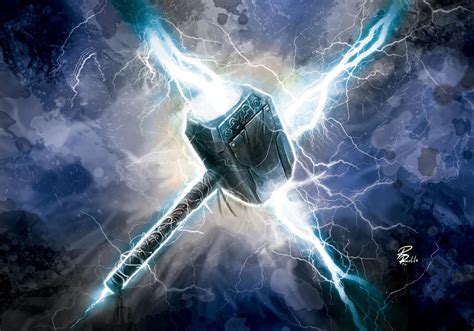 Mjolnir by shiprock.deviantart.com on @DeviantArt | Thor wallpaper ...