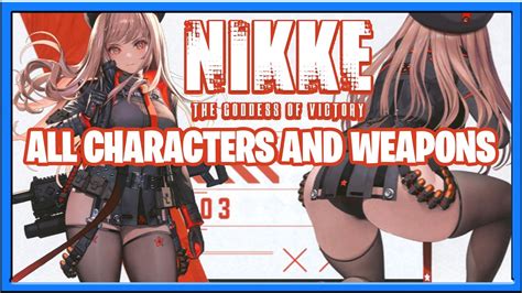 Nikke All Characters Animations 🍑 And Skins Nikke The Goddess of ...