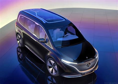 Mercedes-Benz EQT Concept Previews A Small Electric Van