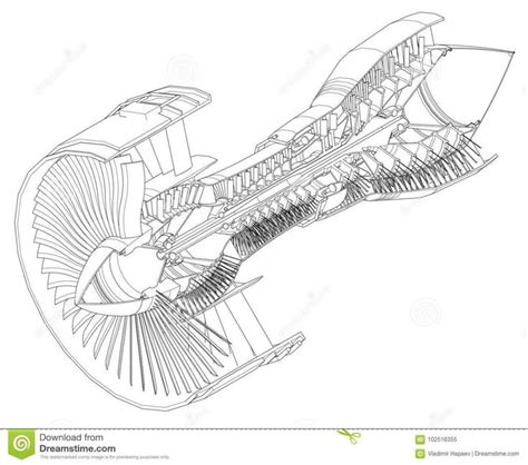 Airplane Engine Diagram Tool