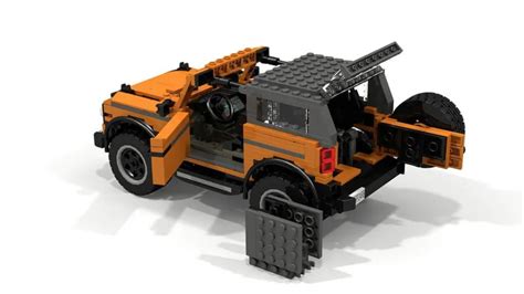 A Ford engineer re-created the 2021 Bronco with custom Lego kits - Autoblog