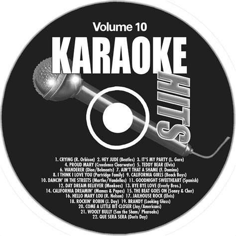 KARAOKE HITS Vol-10 MIX TRACKS COUNTRY ROCK OLDIES NEW In Sleeve | eBay