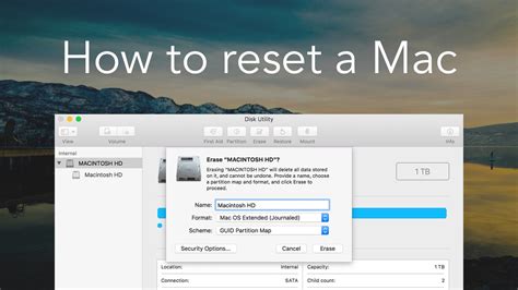 How to Reset your Mac to Factory Settings | Nektony