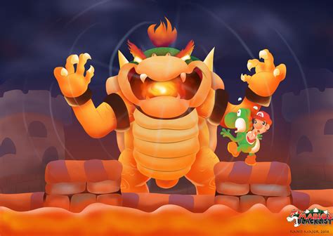 Baby Bowser from New Yoshi's Island | Game-Art-HQ