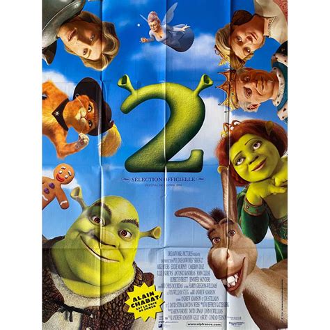 SHREK 2 French Movie Poster - 47x63 in. - 2004